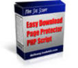 Thumbnail Easy Download Page Protector Script - Mini Site Script