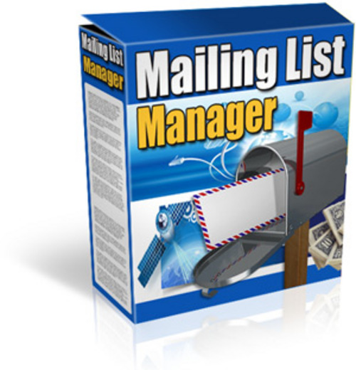 Product picture Email List Manager With Master Resale Right