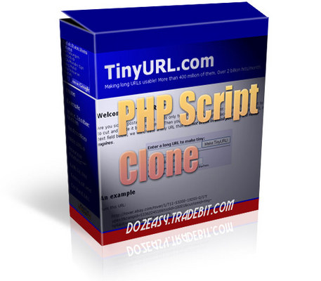 Product picture Shortened URL Script - TinyURL Clone